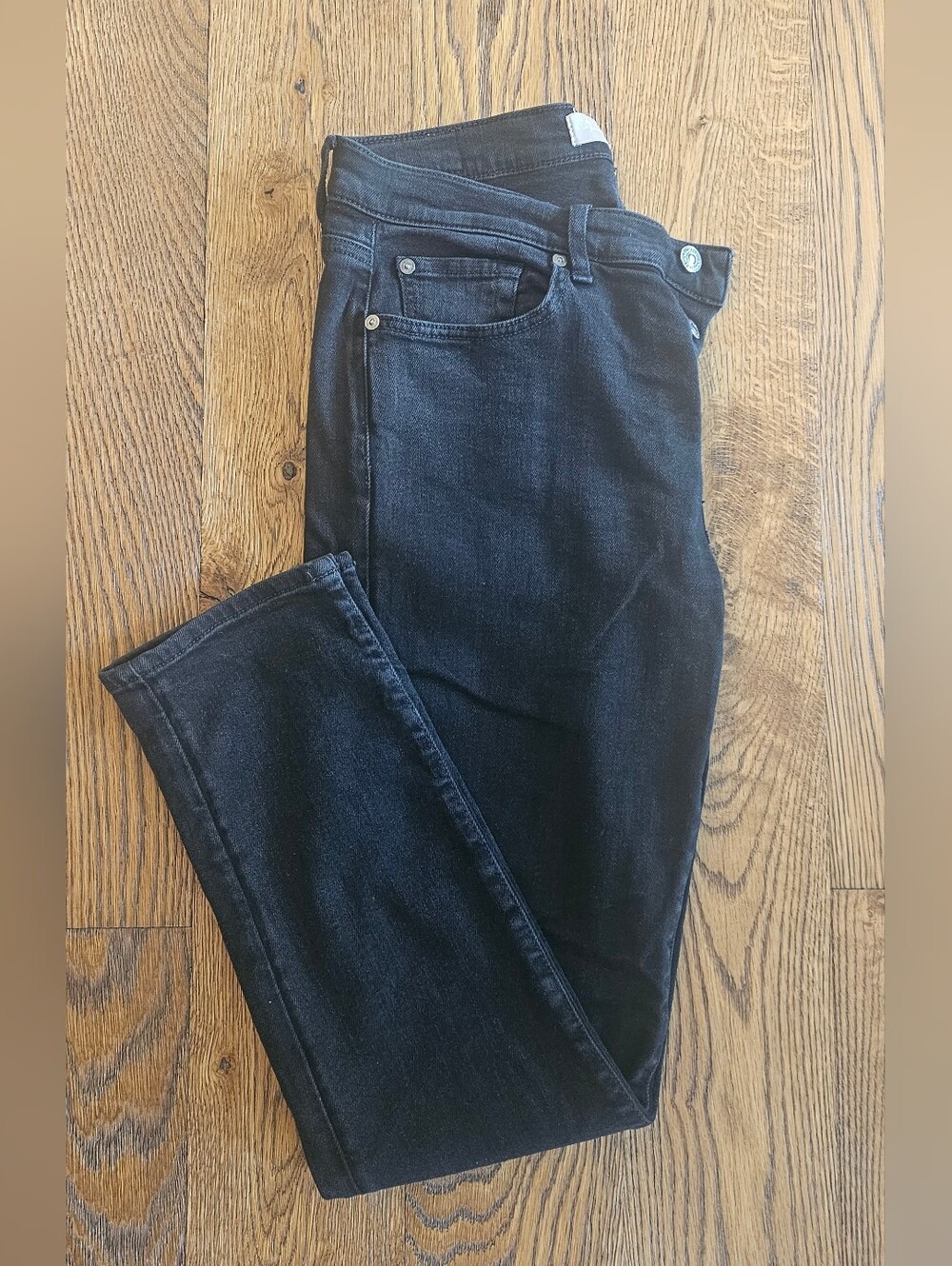 Women's 7ForAllMankind Black Slim Jeans